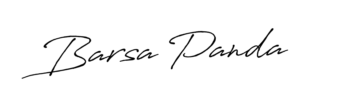 Make a beautiful signature design for name Barsa Panda. Use this online signature maker to create a handwritten signature for free. Barsa Panda signature style 7 images and pictures png