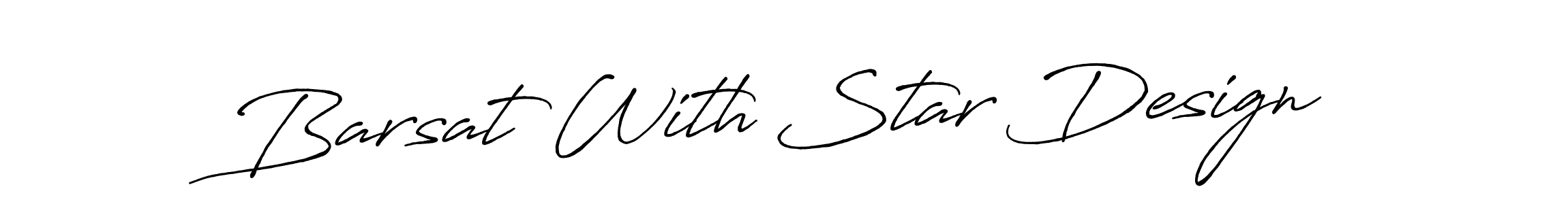 The best way (Antro_Vectra_Bolder) to make a short signature is to pick only two or three words in your name. The name Barsat With Star Design include a total of six letters. For converting this name. Barsat With Star Design signature style 7 images and pictures png