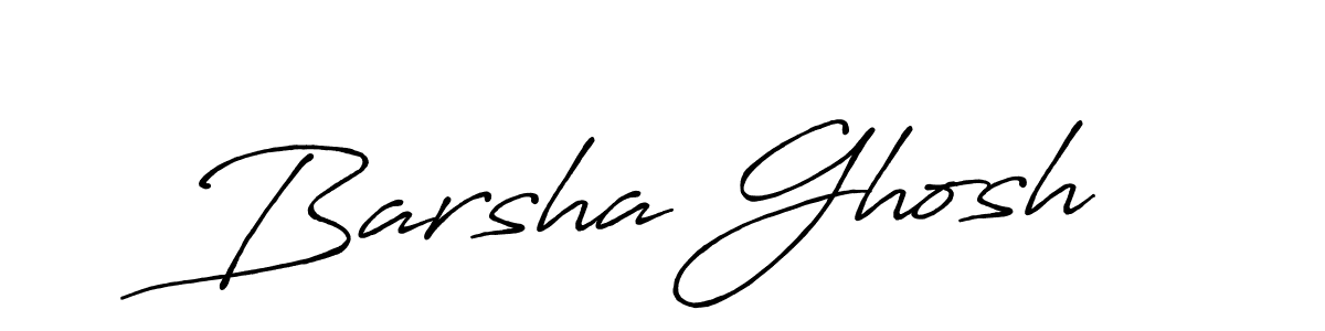 Use a signature maker to create a handwritten signature online. With this signature software, you can design (Antro_Vectra_Bolder) your own signature for name Barsha Ghosh. Barsha Ghosh signature style 7 images and pictures png