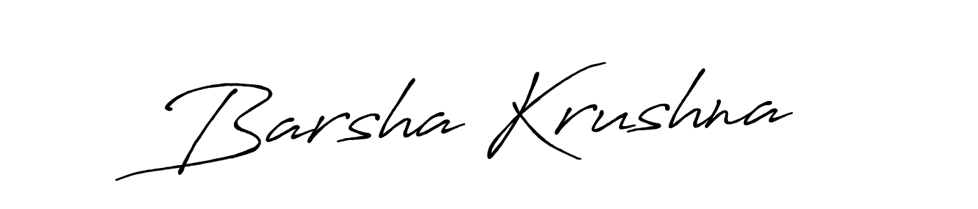 Make a short Barsha Krushna signature style. Manage your documents anywhere anytime using Antro_Vectra_Bolder. Create and add eSignatures, submit forms, share and send files easily. Barsha Krushna signature style 7 images and pictures png