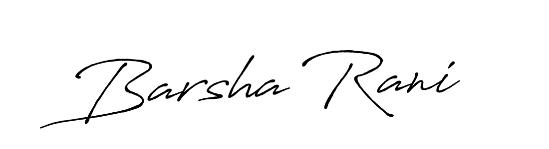 It looks lik you need a new signature style for name Barsha Rani. Design unique handwritten (Antro_Vectra_Bolder) signature with our free signature maker in just a few clicks. Barsha Rani signature style 7 images and pictures png