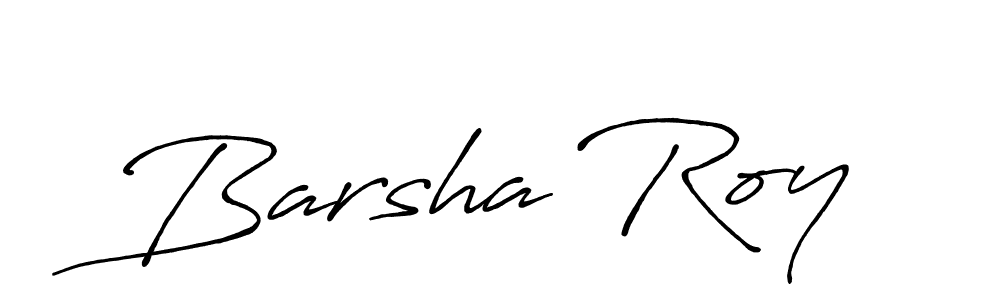 The best way (Antro_Vectra_Bolder) to make a short signature is to pick only two or three words in your name. The name Barsha Roy include a total of six letters. For converting this name. Barsha Roy signature style 7 images and pictures png