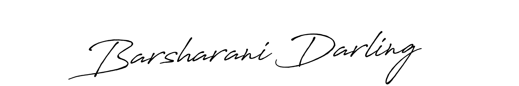 Antro_Vectra_Bolder is a professional signature style that is perfect for those who want to add a touch of class to their signature. It is also a great choice for those who want to make their signature more unique. Get Barsharani Darling name to fancy signature for free. Barsharani Darling signature style 7 images and pictures png