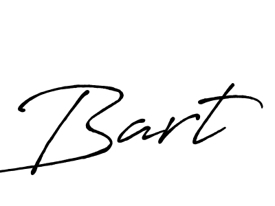 The best way (Antro_Vectra_Bolder) to make a short signature is to pick only two or three words in your name. The name Bart include a total of six letters. For converting this name. Bart signature style 7 images and pictures png