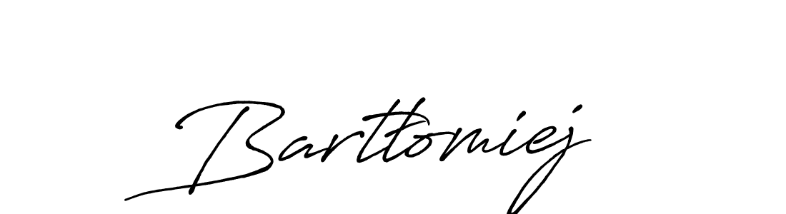 Bartłomiej stylish signature style. Best Handwritten Sign (Antro_Vectra_Bolder) for my name. Handwritten Signature Collection Ideas for my name Bartłomiej. Bartłomiej signature style 7 images and pictures png