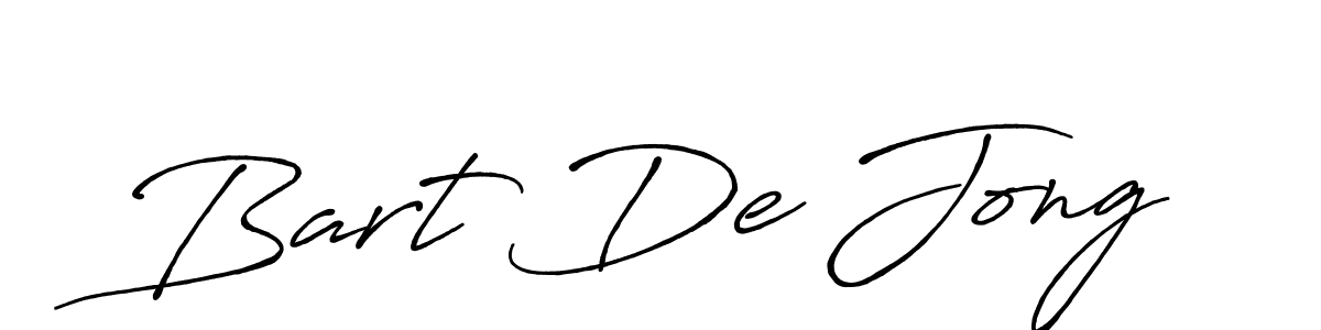 Also You can easily find your signature by using the search form. We will create Bart De Jong name handwritten signature images for you free of cost using Antro_Vectra_Bolder sign style. Bart De Jong signature style 7 images and pictures png