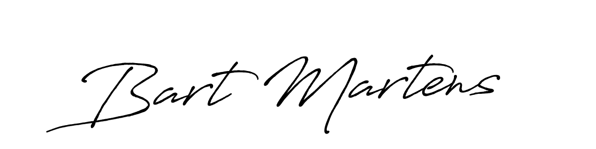 Bart Martens stylish signature style. Best Handwritten Sign (Antro_Vectra_Bolder) for my name. Handwritten Signature Collection Ideas for my name Bart Martens. Bart Martens signature style 7 images and pictures png