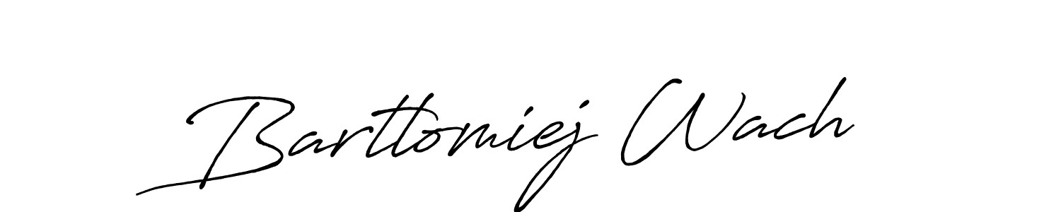 Make a beautiful signature design for name Bartlomiej Wach. Use this online signature maker to create a handwritten signature for free. Bartlomiej Wach signature style 7 images and pictures png