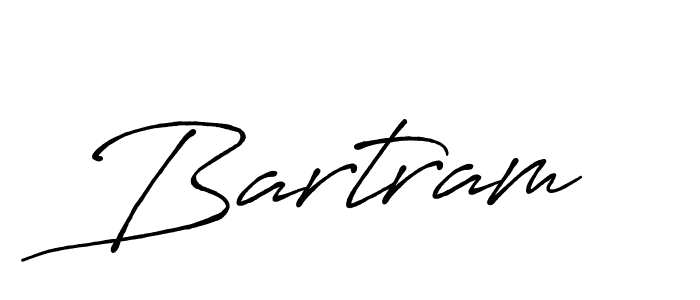 Make a beautiful signature design for name Bartram. With this signature (Antro_Vectra_Bolder) style, you can create a handwritten signature for free. Bartram signature style 7 images and pictures png