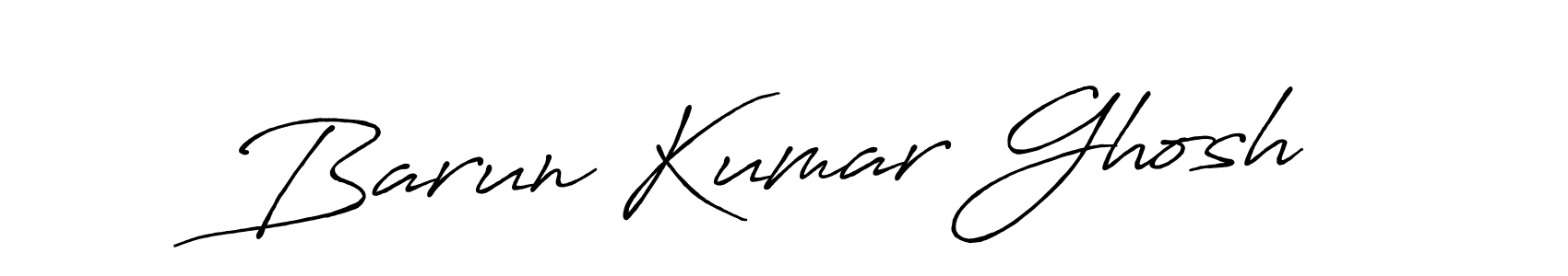 Barun Kumar Ghosh stylish signature style. Best Handwritten Sign (Antro_Vectra_Bolder) for my name. Handwritten Signature Collection Ideas for my name Barun Kumar Ghosh. Barun Kumar Ghosh signature style 7 images and pictures png