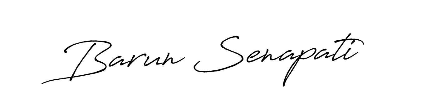 How to make Barun Senapati signature? Antro_Vectra_Bolder is a professional autograph style. Create handwritten signature for Barun Senapati name. Barun Senapati signature style 7 images and pictures png
