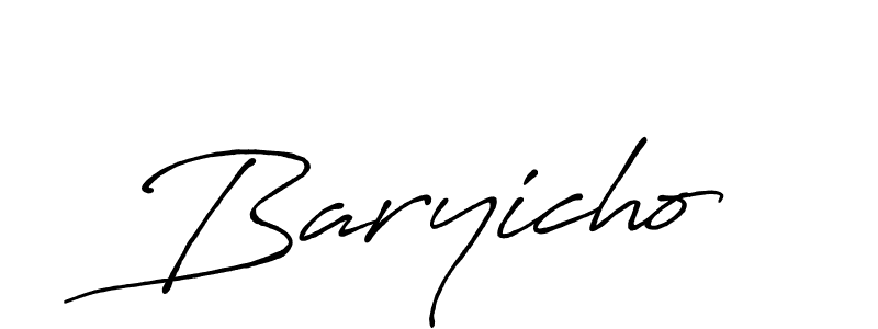 Also You can easily find your signature by using the search form. We will create Baryicho name handwritten signature images for you free of cost using Antro_Vectra_Bolder sign style. Baryicho signature style 7 images and pictures png