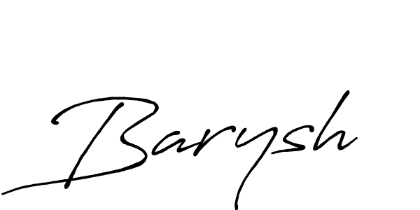Make a beautiful signature design for name Barysh. With this signature (Antro_Vectra_Bolder) style, you can create a handwritten signature for free. Barysh signature style 7 images and pictures png