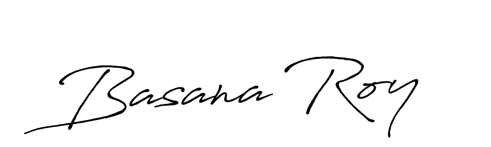 Use a signature maker to create a handwritten signature online. With this signature software, you can design (Antro_Vectra_Bolder) your own signature for name Basana Roy. Basana Roy signature style 7 images and pictures png