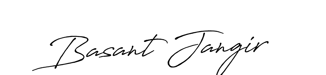 You can use this online signature creator to create a handwritten signature for the name Basant Jangir. This is the best online autograph maker. Basant Jangir signature style 7 images and pictures png