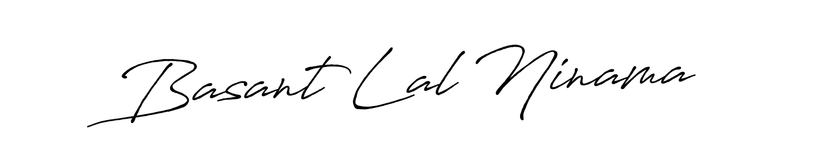 if you are searching for the best signature style for your name Basant Lal Ninama. so please give up your signature search. here we have designed multiple signature styles  using Antro_Vectra_Bolder. Basant Lal Ninama signature style 7 images and pictures png
