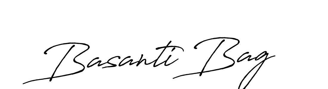 How to make Basanti Bag signature? Antro_Vectra_Bolder is a professional autograph style. Create handwritten signature for Basanti Bag name. Basanti Bag signature style 7 images and pictures png