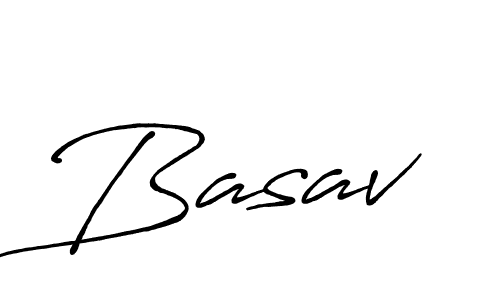 The best way (Antro_Vectra_Bolder) to make a short signature is to pick only two or three words in your name. The name Basav include a total of six letters. For converting this name. Basav signature style 7 images and pictures png