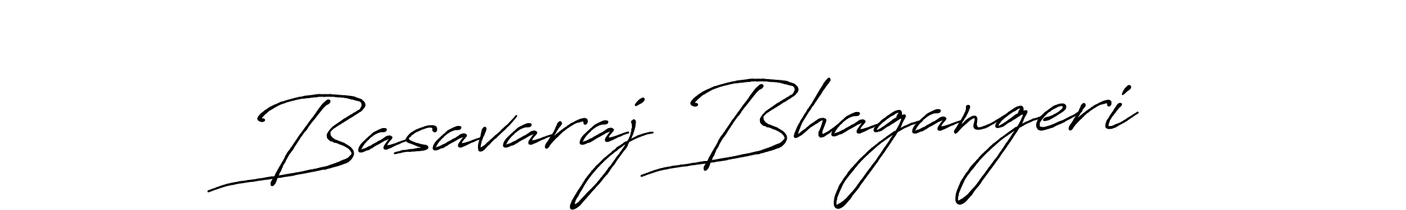 Make a beautiful signature design for name Basavaraj Bhagangeri. With this signature (Antro_Vectra_Bolder) style, you can create a handwritten signature for free. Basavaraj Bhagangeri signature style 7 images and pictures png