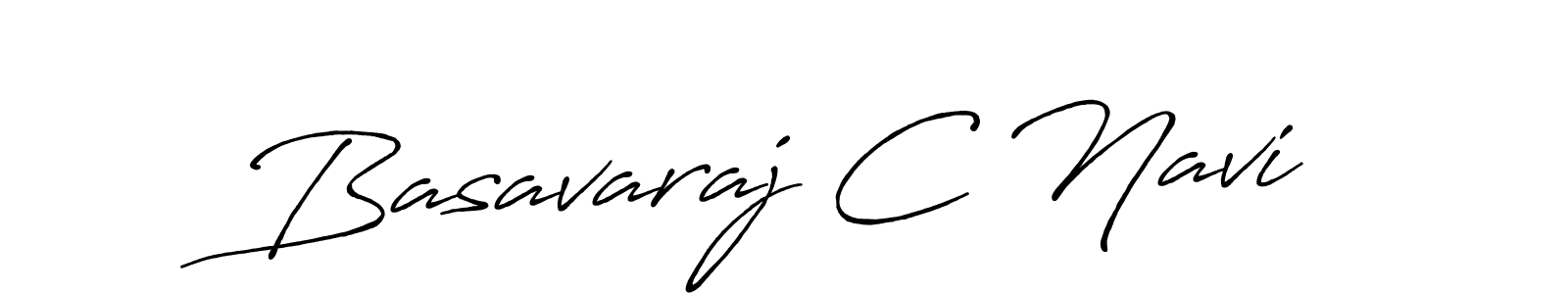 How to make Basavaraj C Navi signature? Antro_Vectra_Bolder is a professional autograph style. Create handwritten signature for Basavaraj C Navi name. Basavaraj C Navi signature style 7 images and pictures png
