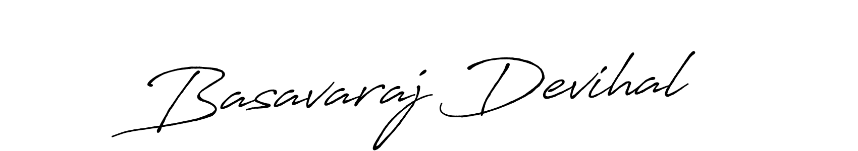 Use a signature maker to create a handwritten signature online. With this signature software, you can design (Antro_Vectra_Bolder) your own signature for name Basavaraj Devihal. Basavaraj Devihal signature style 7 images and pictures png