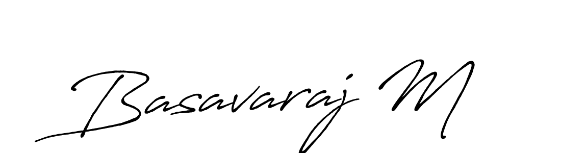 Also we have Basavaraj M name is the best signature style. Create professional handwritten signature collection using Antro_Vectra_Bolder autograph style. Basavaraj M signature style 7 images and pictures png