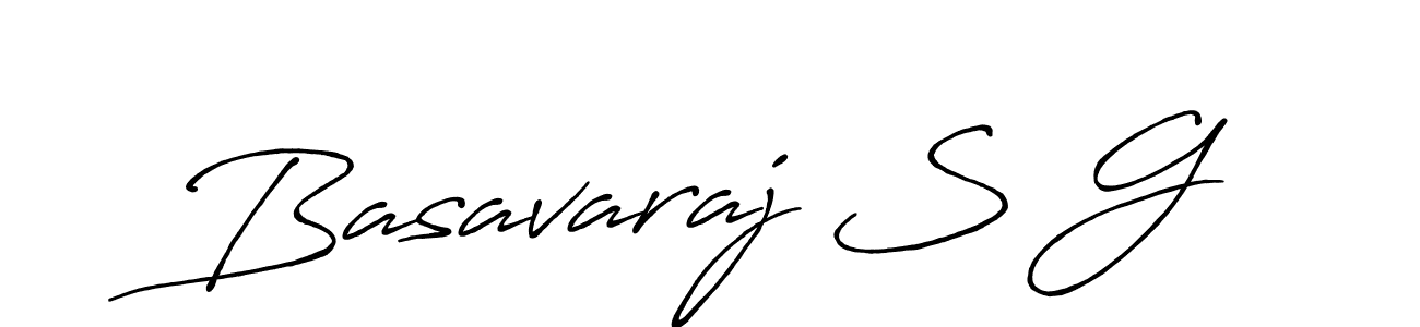 How to Draw Basavaraj S G signature style? Antro_Vectra_Bolder is a latest design signature styles for name Basavaraj S G. Basavaraj S G signature style 7 images and pictures png