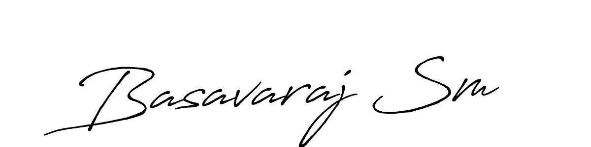 Similarly Antro_Vectra_Bolder is the best handwritten signature design. Signature creator online .You can use it as an online autograph creator for name Basavaraj Sm. Basavaraj Sm signature style 7 images and pictures png