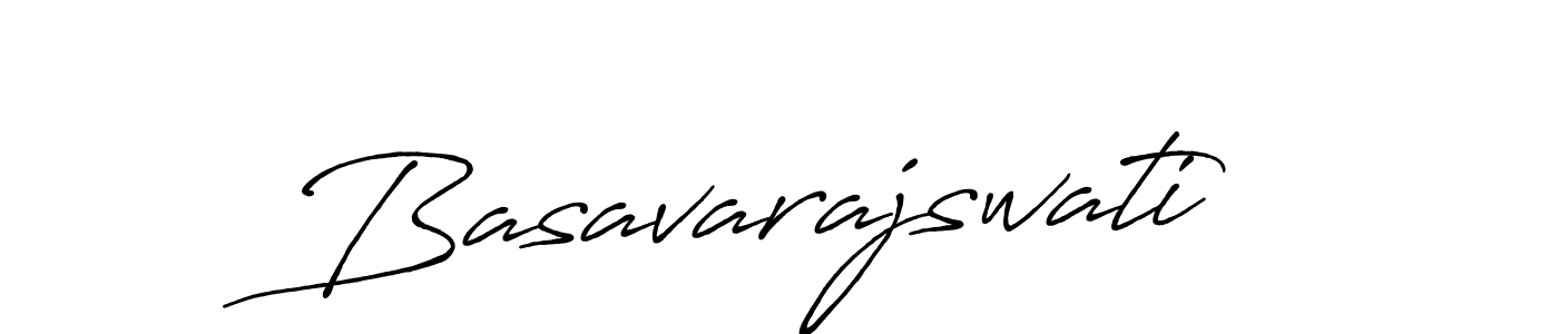 Make a beautiful signature design for name Basavarajswati. With this signature (Antro_Vectra_Bolder) style, you can create a handwritten signature for free. Basavarajswati signature style 7 images and pictures png