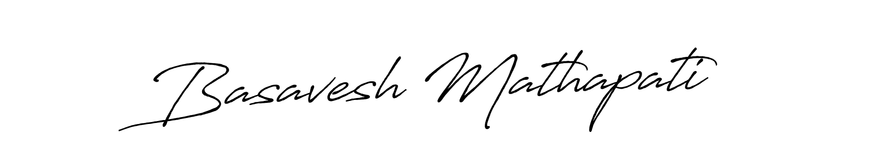 Design your own signature with our free online signature maker. With this signature software, you can create a handwritten (Antro_Vectra_Bolder) signature for name Basavesh Mathapati. Basavesh Mathapati signature style 7 images and pictures png
