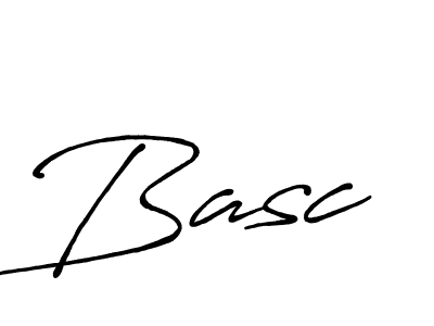 Create a beautiful signature design for name Basc. With this signature (Antro_Vectra_Bolder) fonts, you can make a handwritten signature for free. Basc signature style 7 images and pictures png