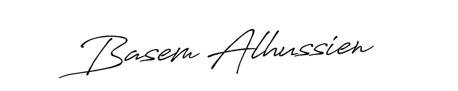 Use a signature maker to create a handwritten signature online. With this signature software, you can design (Antro_Vectra_Bolder) your own signature for name Basem Alhussien. Basem Alhussien signature style 7 images and pictures png