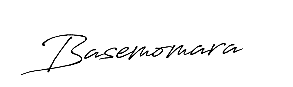 Design your own signature with our free online signature maker. With this signature software, you can create a handwritten (Antro_Vectra_Bolder) signature for name Basemomara. Basemomara signature style 7 images and pictures png