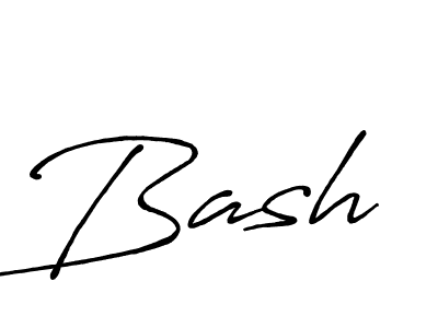 Bash stylish signature style. Best Handwritten Sign (Antro_Vectra_Bolder) for my name. Handwritten Signature Collection Ideas for my name Bash. Bash signature style 7 images and pictures png