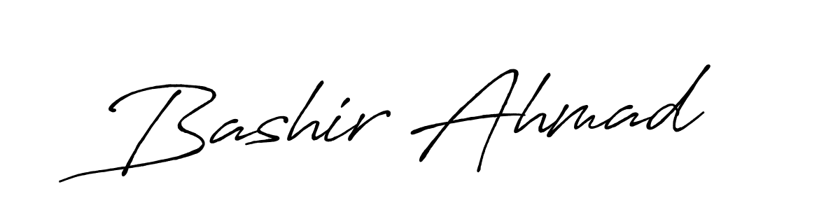 Antro_Vectra_Bolder is a professional signature style that is perfect for those who want to add a touch of class to their signature. It is also a great choice for those who want to make their signature more unique. Get Bashir Ahmad name to fancy signature for free. Bashir Ahmad signature style 7 images and pictures png