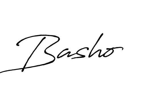 How to make Basho name signature. Use Antro_Vectra_Bolder style for creating short signs online. This is the latest handwritten sign. Basho signature style 7 images and pictures png