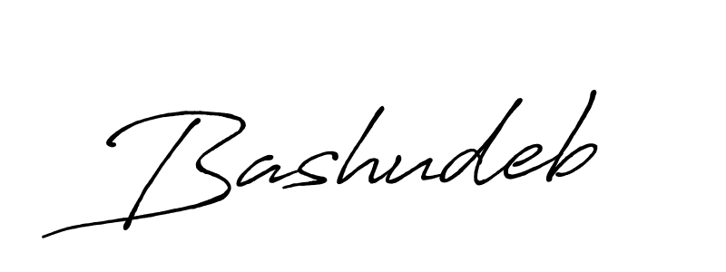 How to make Bashudeb name signature. Use Antro_Vectra_Bolder style for creating short signs online. This is the latest handwritten sign. Bashudeb signature style 7 images and pictures png