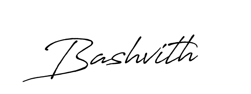 Design your own signature with our free online signature maker. With this signature software, you can create a handwritten (Antro_Vectra_Bolder) signature for name Bashvith. Bashvith signature style 7 images and pictures png