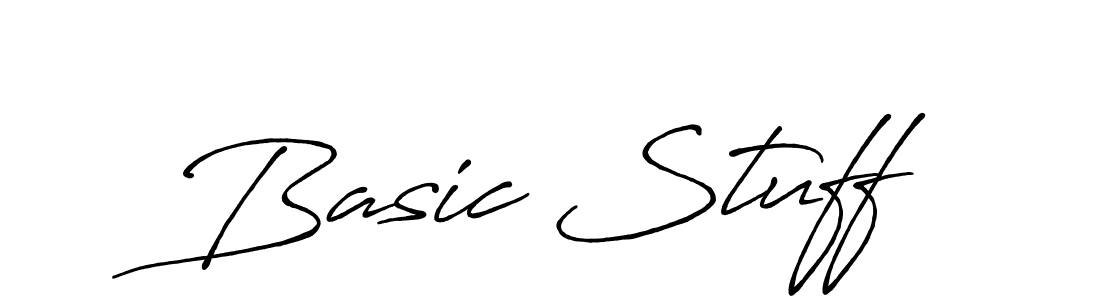 Make a beautiful signature design for name Basic Stuff. Use this online signature maker to create a handwritten signature for free. Basic Stuff signature style 7 images and pictures png