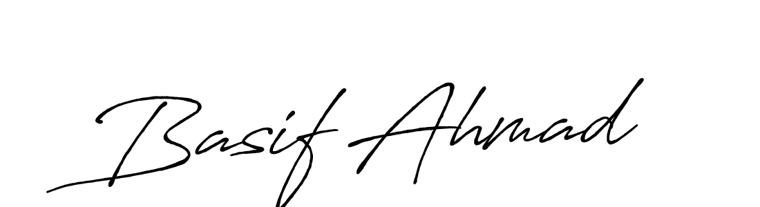 Also we have Basif Ahmad name is the best signature style. Create professional handwritten signature collection using Antro_Vectra_Bolder autograph style. Basif Ahmad signature style 7 images and pictures png