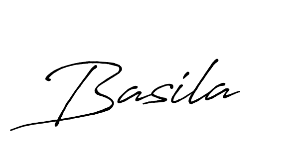 How to make Basila name signature. Use Antro_Vectra_Bolder style for creating short signs online. This is the latest handwritten sign. Basila signature style 7 images and pictures png