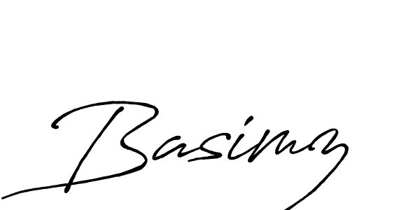 You should practise on your own different ways (Antro_Vectra_Bolder) to write your name (Basimz) in signature. don't let someone else do it for you. Basimz signature style 7 images and pictures png