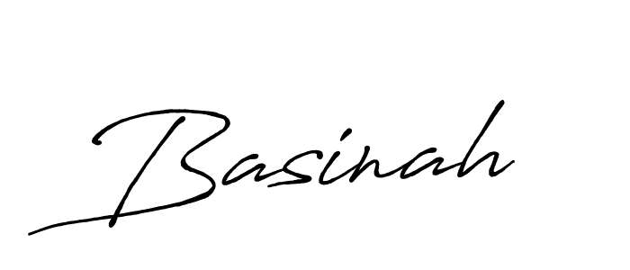 Create a beautiful signature design for name Basinah. With this signature (Antro_Vectra_Bolder) fonts, you can make a handwritten signature for free. Basinah signature style 7 images and pictures png