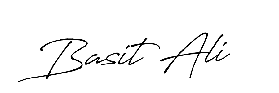 Also You can easily find your signature by using the search form. We will create Basit Ali name handwritten signature images for you free of cost using Antro_Vectra_Bolder sign style. Basit Ali signature style 7 images and pictures png