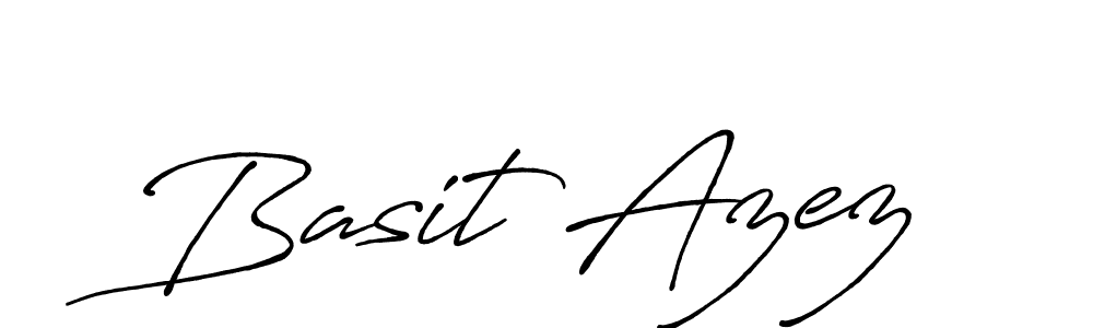 Also we have Basit Azez name is the best signature style. Create professional handwritten signature collection using Antro_Vectra_Bolder autograph style. Basit Azez signature style 7 images and pictures png