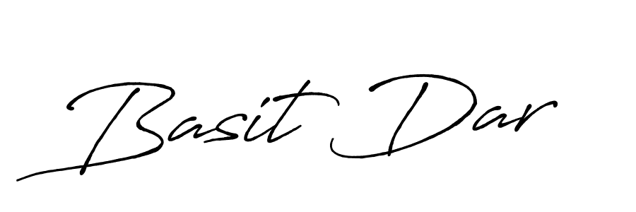 Design your own signature with our free online signature maker. With this signature software, you can create a handwritten (Antro_Vectra_Bolder) signature for name Basit Dar. Basit Dar signature style 7 images and pictures png
