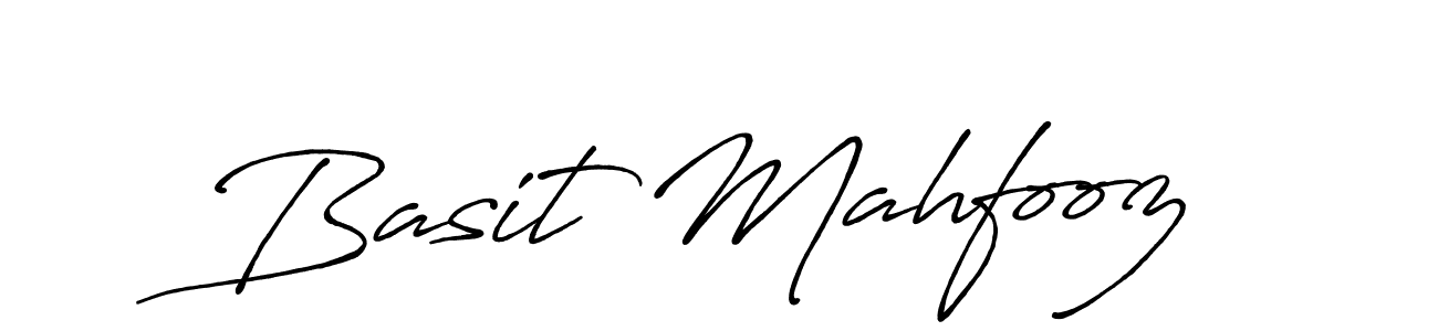 Also You can easily find your signature by using the search form. We will create Basit Mahfooz name handwritten signature images for you free of cost using Antro_Vectra_Bolder sign style. Basit Mahfooz signature style 7 images and pictures png
