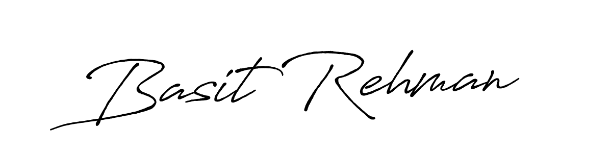 How to make Basit Rehman signature? Antro_Vectra_Bolder is a professional autograph style. Create handwritten signature for Basit Rehman name. Basit Rehman signature style 7 images and pictures png