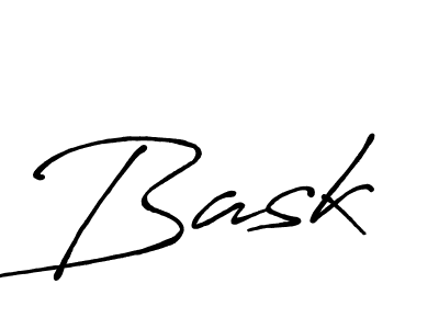 Make a beautiful signature design for name Bask. Use this online signature maker to create a handwritten signature for free. Bask signature style 7 images and pictures png