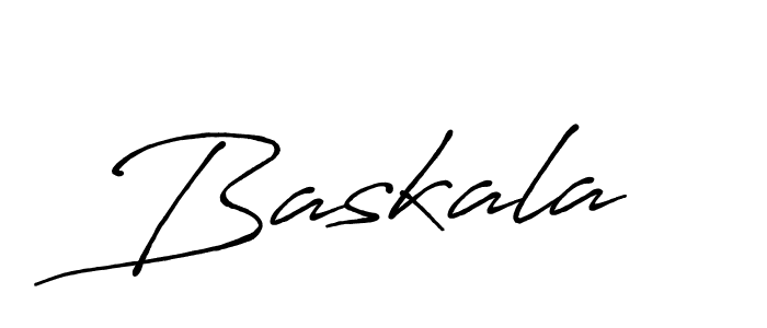 You should practise on your own different ways (Antro_Vectra_Bolder) to write your name (Baskala) in signature. don't let someone else do it for you. Baskala signature style 7 images and pictures png